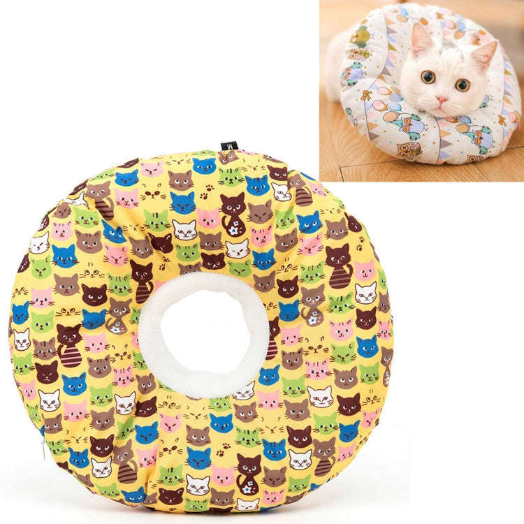 Cat Supplies Detachable Waterproof Anti-Bite Anti-Licking Collar Cat Circle Neck Headgear, Specif...