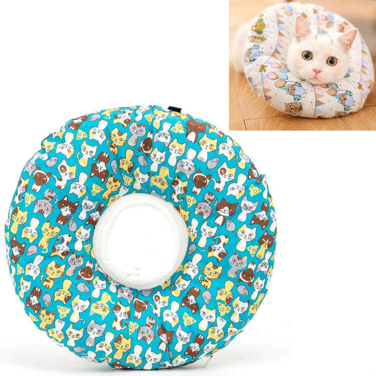 Cat Supplies Detachable Waterproof Anti-Bite Anti-Licking Collar Cat Circle Neck Headgear, Specif...