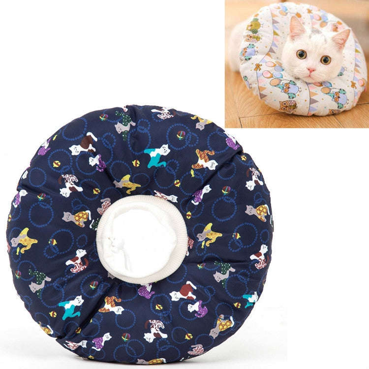 Cat Supplies Detachable Waterproof Anti-Bite Anti-Licking Collar Cat Circle Neck Headgear, Specif...