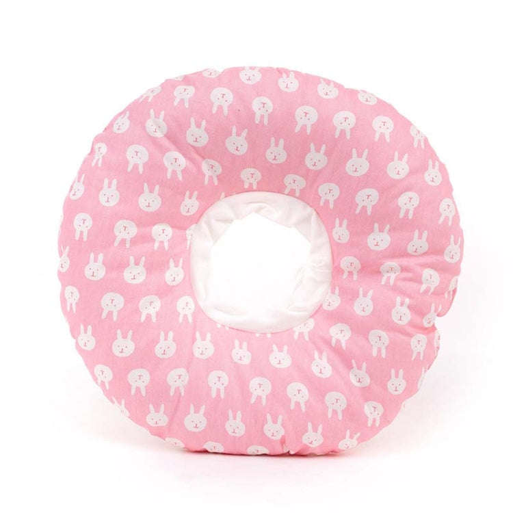 Cat Anti-Lick And Anti-Bite Soft Ring Dog Collar Pet Supplies, Size:XS(Little Pink Rabbit)