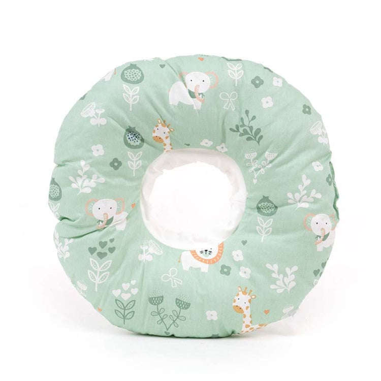 Cat Anti-Lick And Anti-Bite Soft Ring Dog Collar Pet Supplies, Size:S(Green Lion)