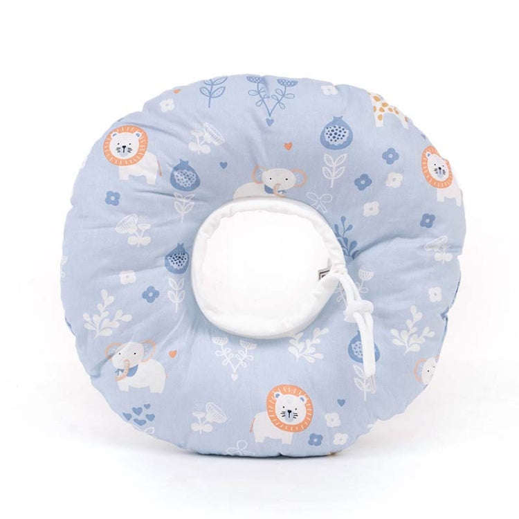 Cat Anti-Lick And Anti-Bite Soft Ring Dog Collar Pet Supplies, Size:L(Taro Lion)