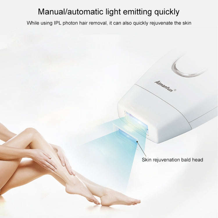 Aimanfun 100000 Flash Professional IPL Epilator Laser Hair Removal Women Painless Threading Hair ...