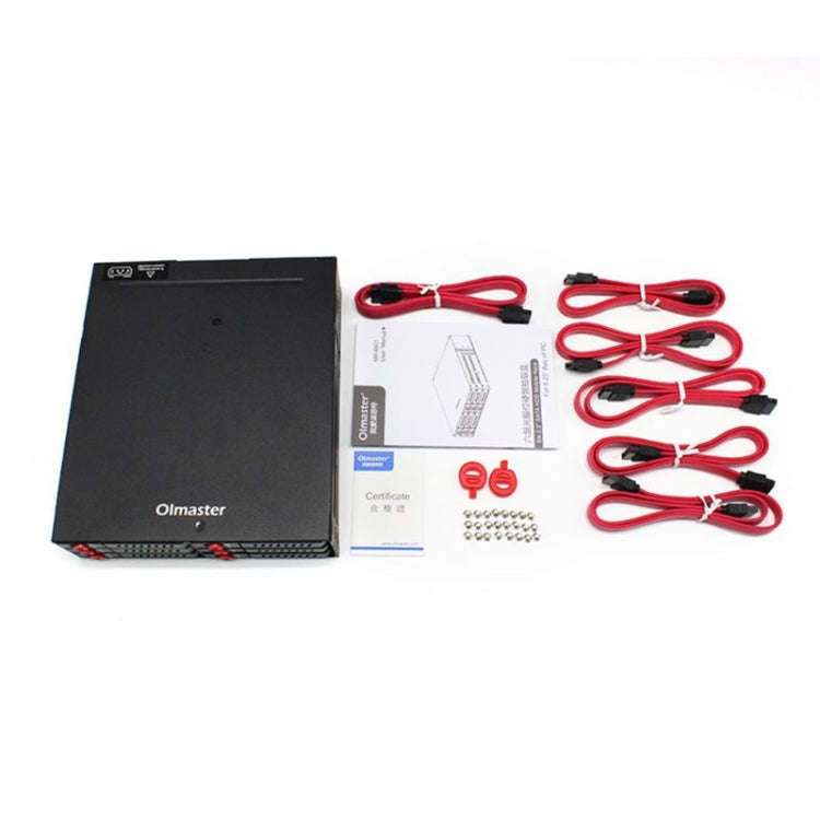 OImaster MR-6601 Six-Bay Optical Drive Hard Disk Box