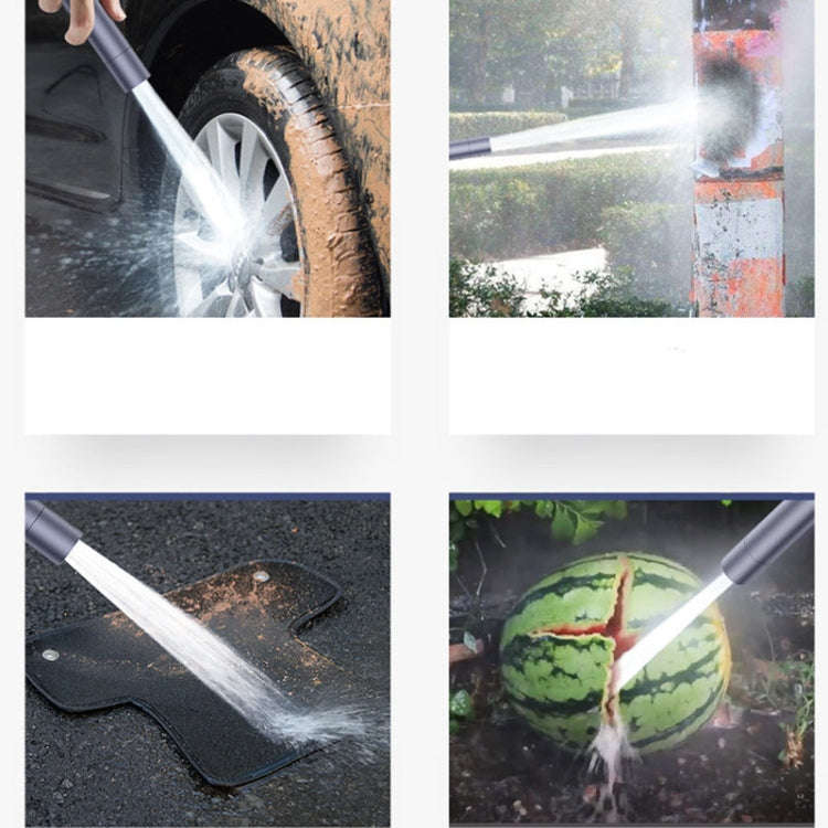 High Pressure Car Wash Water Gun Car Home Dual-Use Tap Water Brushing Car Washing Booster Nozzle ...