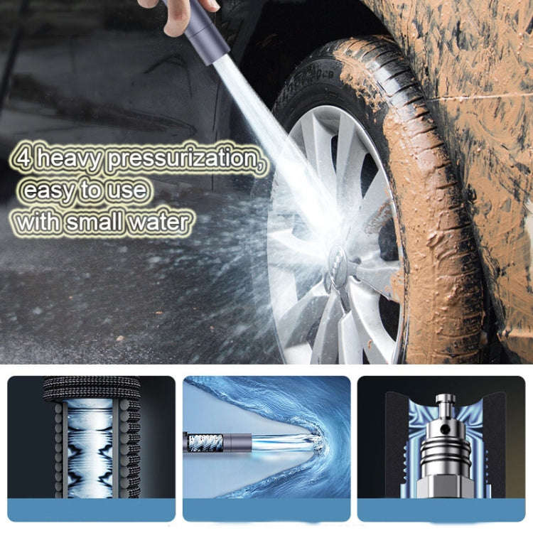 High Pressure Car Wash Water Gun Car Home Dual-Use Tap Water Brushing Car Washing Booster Nozzle ...
