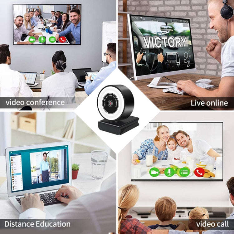 A9mini USB Drive-Free HD Fill Light Camera with Microphone, Pixel:1.0 Million Pixels 720P