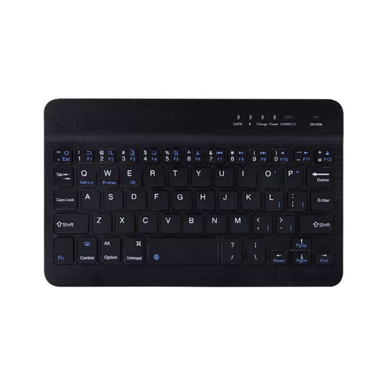 YS-001 7-8 inch Tablet Phones Universal Mini Wireless Bluetooth Keyboard, Style:Only Keyboard(Black)