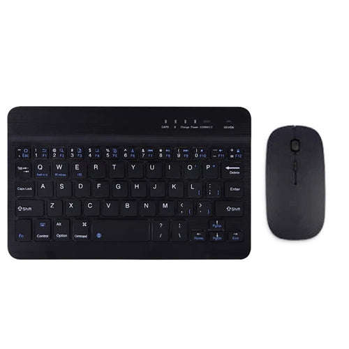 YS-001 7-8 inch Tablet Phones Universal Mini Wireless Bluetooth Keyboard, Style:with Bluetooth Mo...