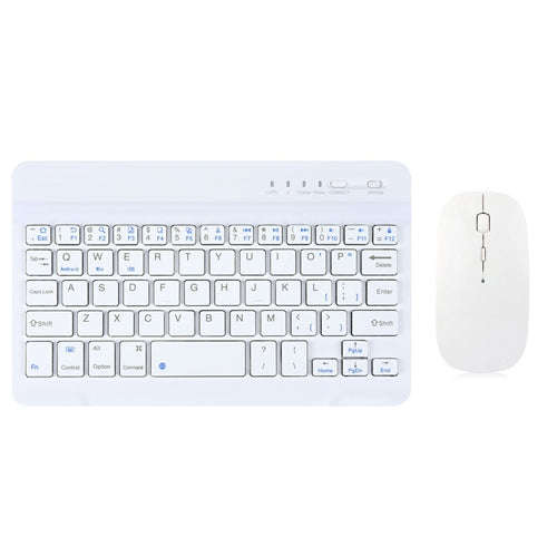 YS-001 7-8 inch Tablet Phones Universal Mini Wireless Bluetooth Keyboard, Style:with Bluetooth Mo...