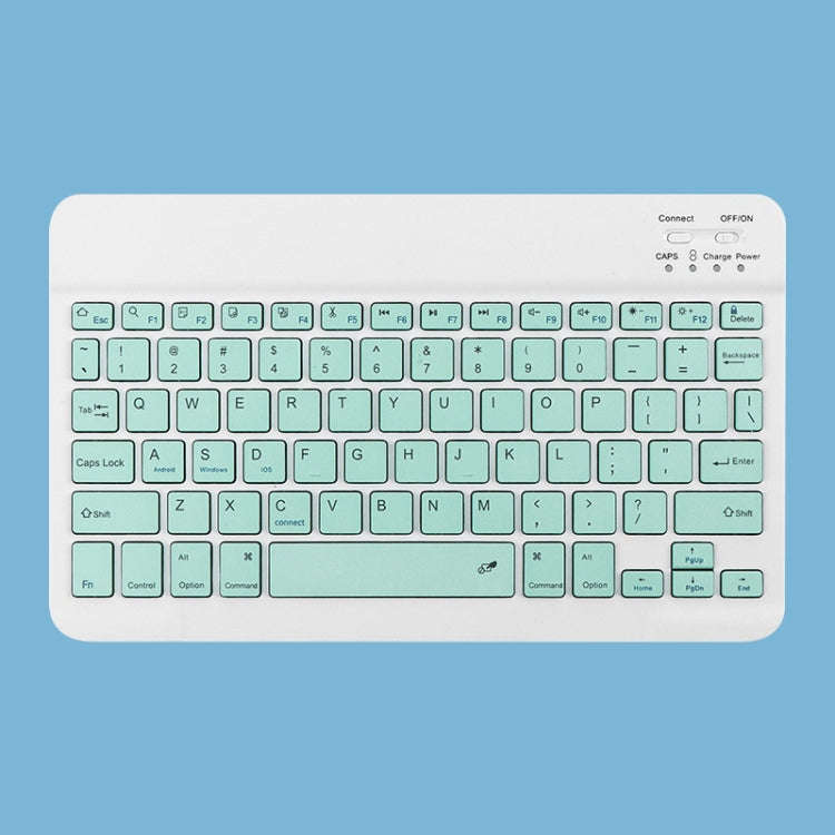 Universal Ultra-Thin Portable Bluetooth Keyboard and Mouse Set For Tablet Phones, Size:10 inch(Gr...