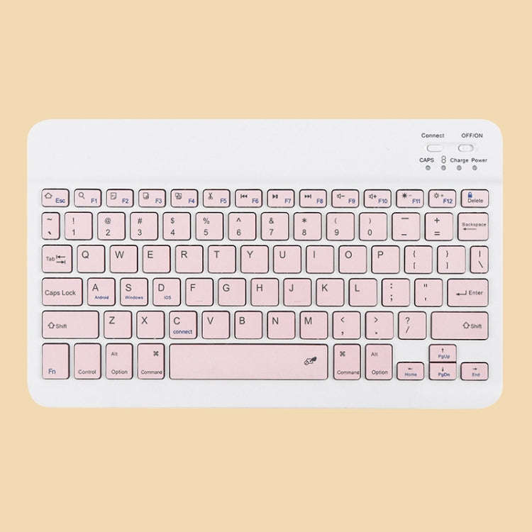 Universal Ultra-Thin Portable Bluetooth Keyboard and Mouse Set For Tablet Phones, Size:10 inch(Pi...