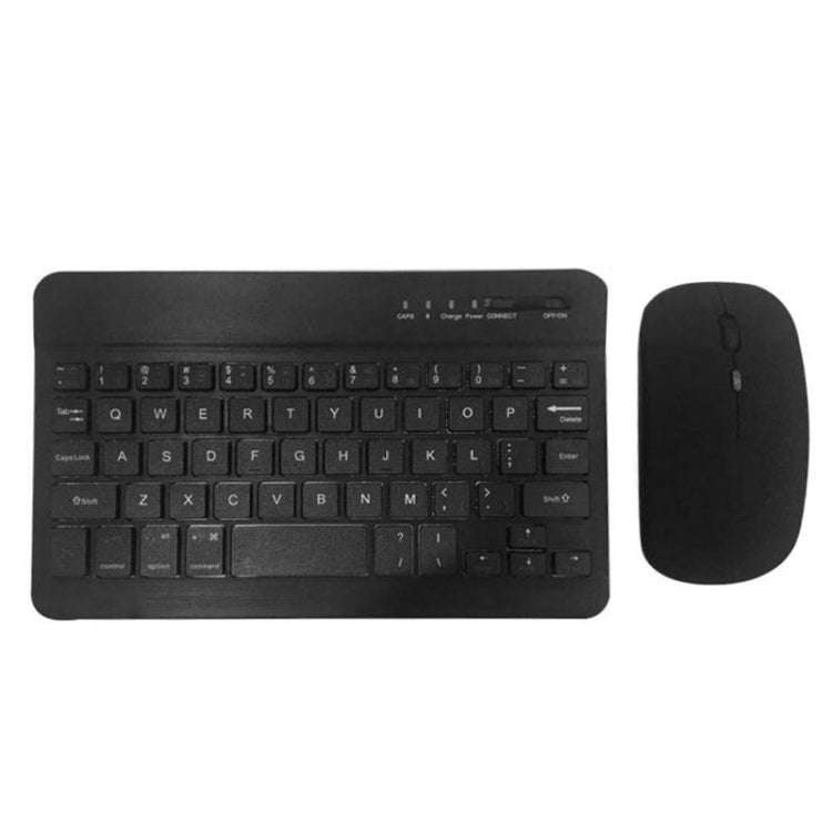 Universal Ultra-Thin Portable Bluetooth Keyboard and Mouse Set For Tablet Phones, Size:10 inch(Bl...