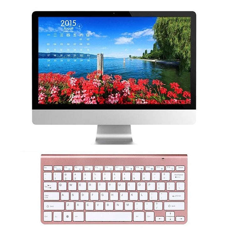 USB External Notebook Desktop Computer Universal Mini Wireless Keyboard Mouse, Style:Keyboard(Black)