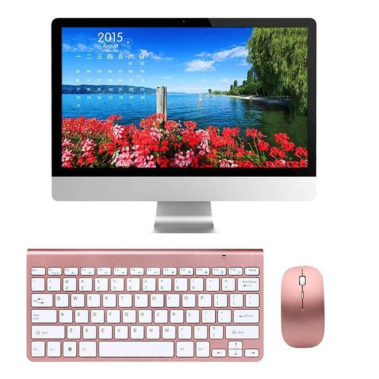 USB External Notebook Desktop Computer Universal Mini Wireless Keyboard Mouse, Style:Keyboard and...
