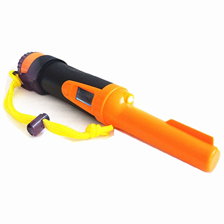 HS-10 Handheld Waterproof Metal Detector LCD Display Metal Positioning Rod(Orange)