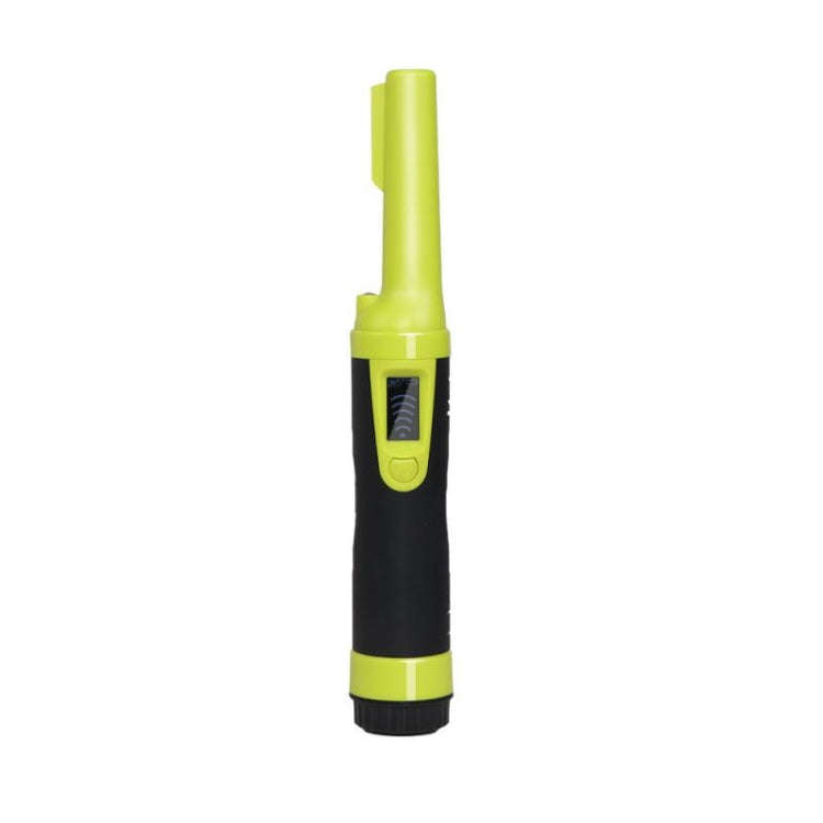 HS-10 Handheld Waterproof Metal Detector LCD Display Metal Positioning Rod(Fluorescent Green)