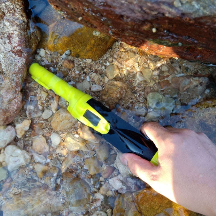 HS-10 Handheld Waterproof Metal Detector LCD Display Metal Positioning Rod(Orange)
