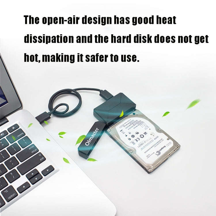 Olmaster External Notebook Hard Drive Adapter Cable Easy Drive Cable USB3.0 to SATA Converter, St...