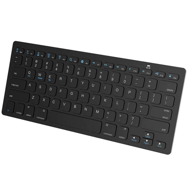 X5 Ultra-Thin Mini Wireless Keyboard + Wireless Mouse Set, Support Win / Android / IOS System(Black)