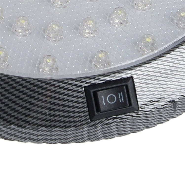 12V 46 LED Roof Light Camper Van Caravan Motor Home Boat White Light with ON / OFF Switch