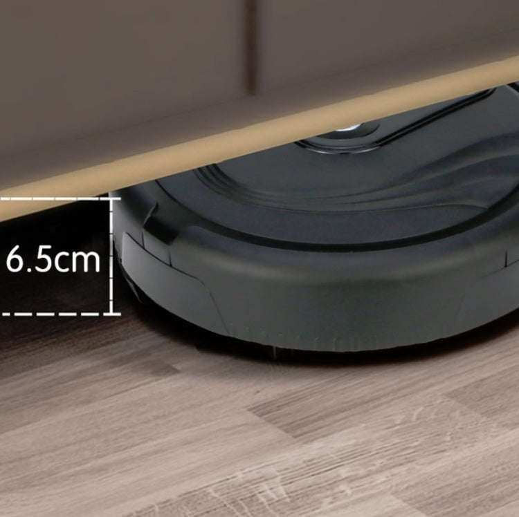 Smart Sweeping Robot Household Hair Cleaner, Specification:Charging Version(Black)