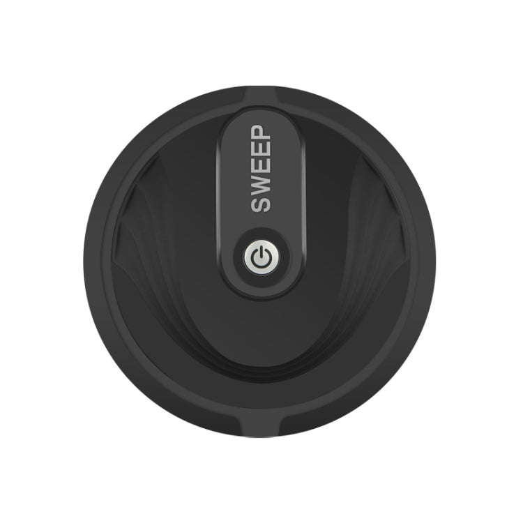 Smart Sweeping Robot Household Hair Cleaner, Specification:Battery Version(Black)
