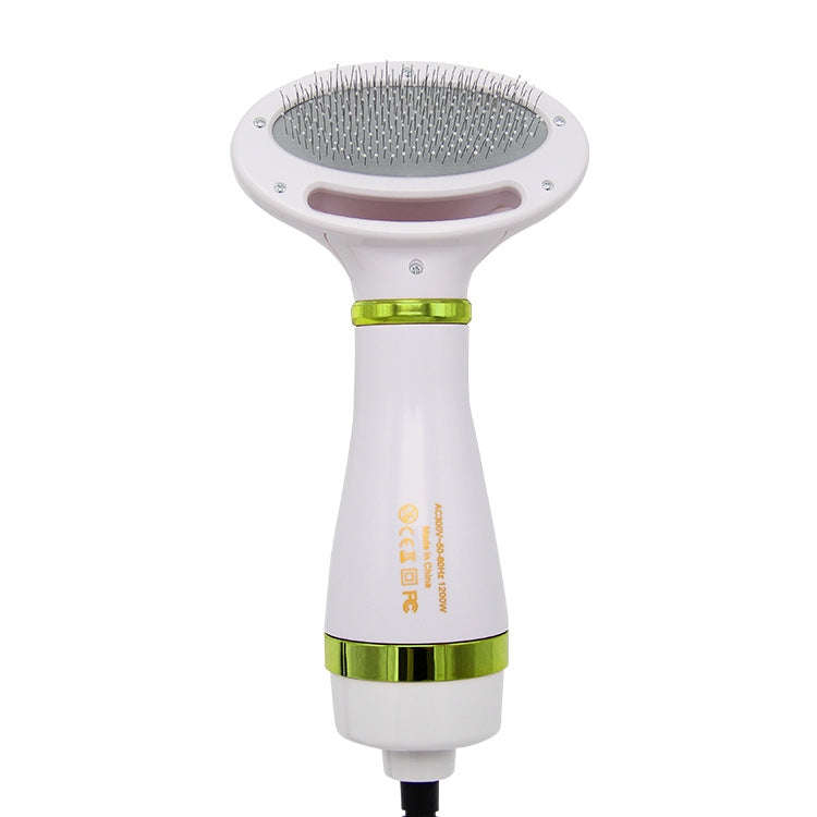 Pet Hair Dryer Cat & Dog Cleaning Electric Comb, Specification:US Plug(Green)