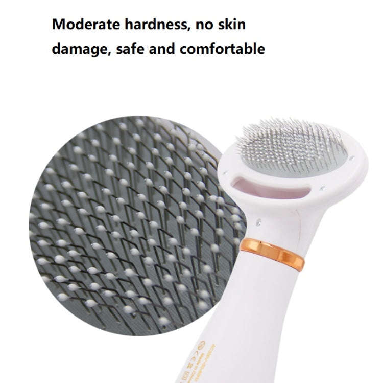Pet Hair Dryer Cat & Dog Cleaning Electric Comb, Specification:US Plug(Green)