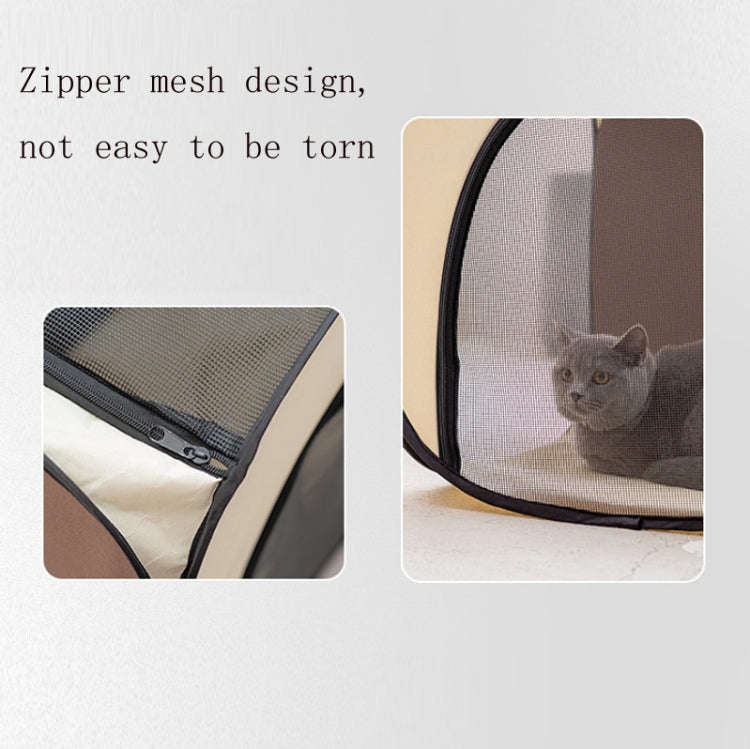Pet Hair Drying Box Foldable Pet Dry Room Pet Hair Dryer Cage(Pink)