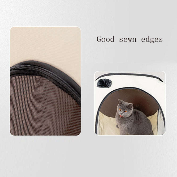 Pet Hair Drying Box Foldable Pet Dry Room Pet Hair Dryer Cage(Royal Blue)