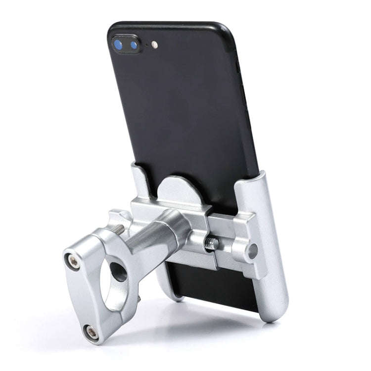 BENGGUO Bicycle Aluminum Alloy Mobile Phone Holder Electric Motorcycle Anti-Vibration Navigation ...