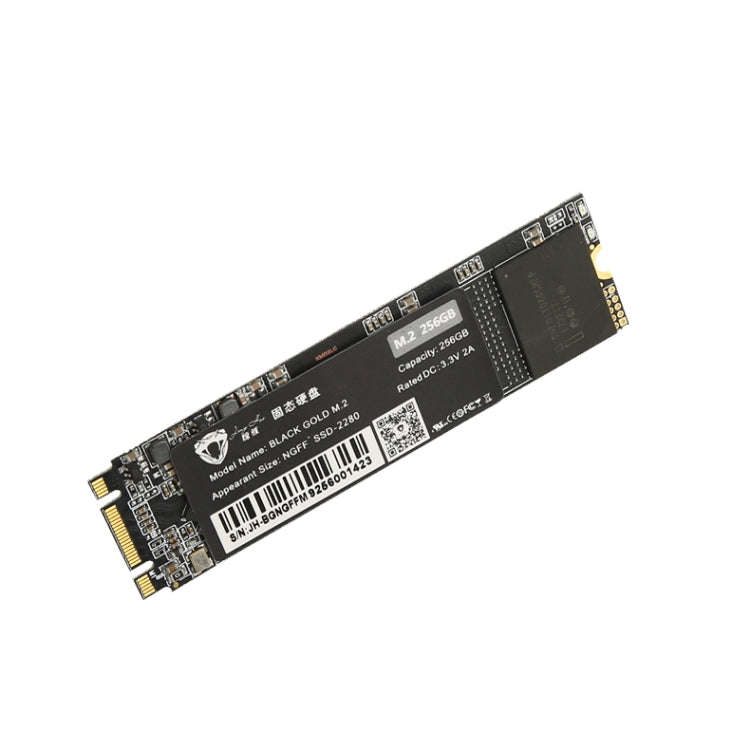 JingHai M.2 NGFF SSD Notebook Desktop Solid State Drive, Capacity:256GB