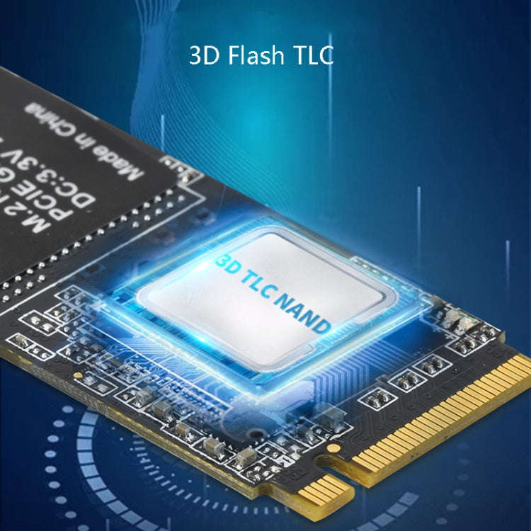 JingHai M.2 Interface Solid State Drive PCIe NVMe High-Speed SSD Notebook Desktop SSD, Capacity:1TB
