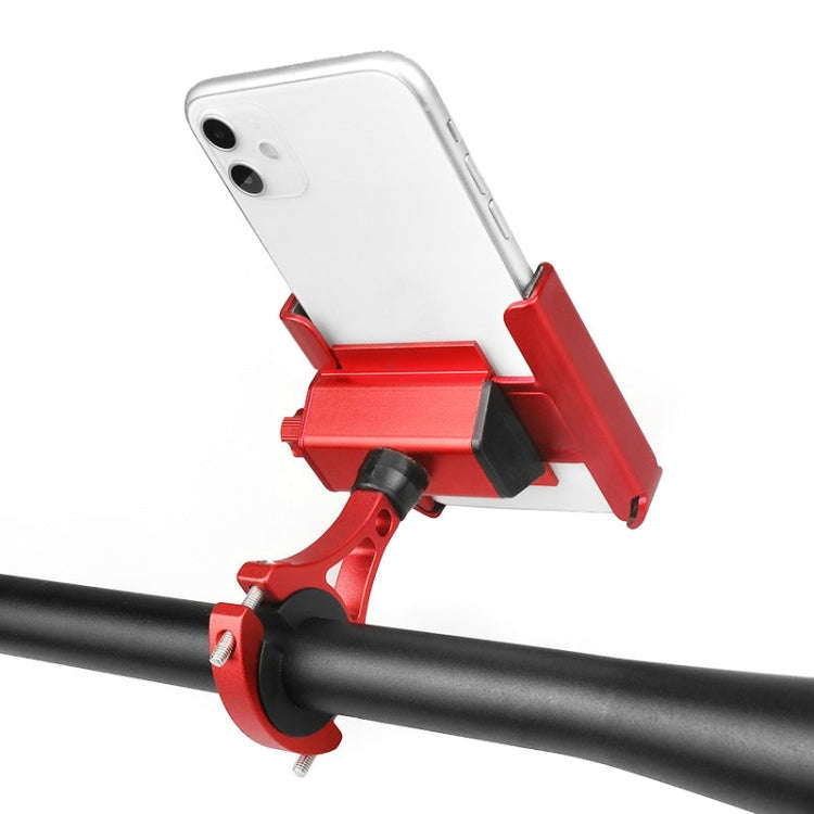 CYCLINGBOX Aluminum Alloy Mobile Phone Holder Bicycle Riding Takeaway Rotatable Metal Mobile Phon...