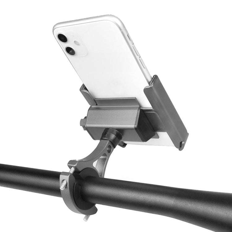 CYCLINGBOX Aluminum Alloy Mobile Phone Holder Bicycle Riding Takeaway Rotatable Metal Mobile Phon...