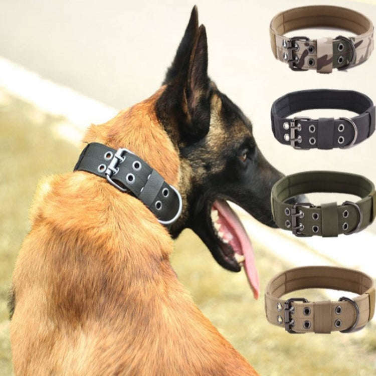Multifunctional Adjustable Dog Leash Pet Outdoor Training Wear-Resistant Pull-Resistant Collar, S...