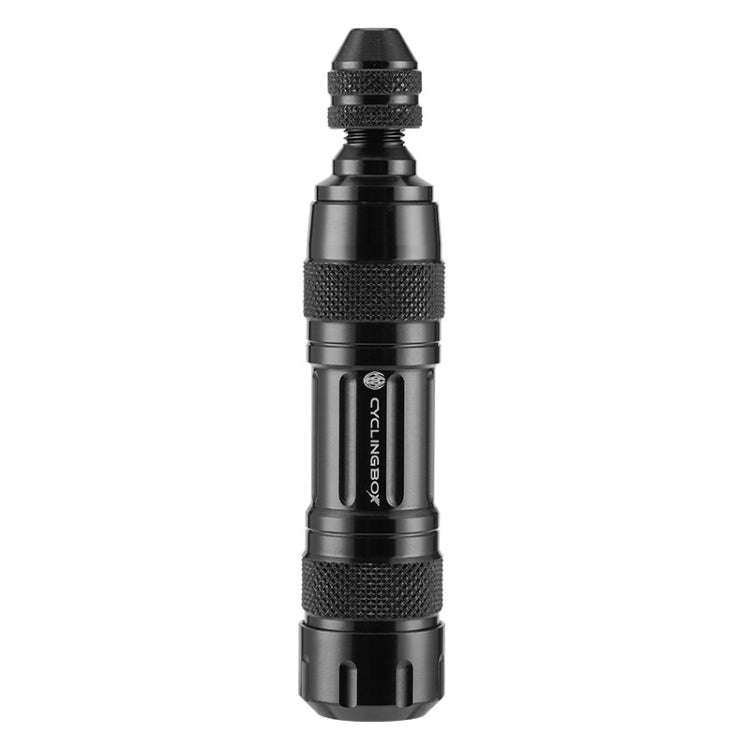 CYCLINGBOX Mountain Bike Vacuum Aluminum Alloy Tire Repair Tool Bicycle Repair Integrated Storage...