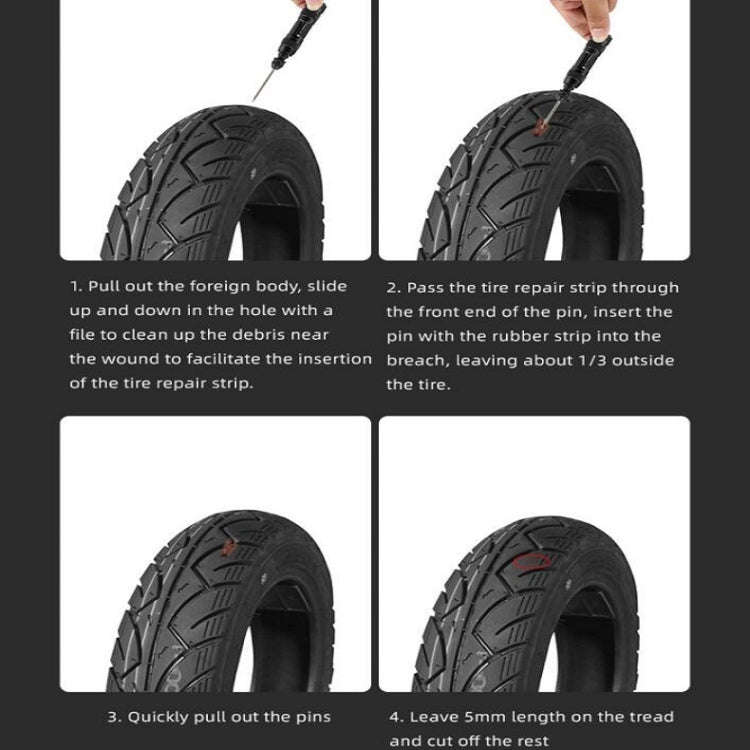 CYCLINGBOX Mountain Bike Vacuum Aluminum Alloy Tire Repair Tool Bicycle Repair Integrated Storage...