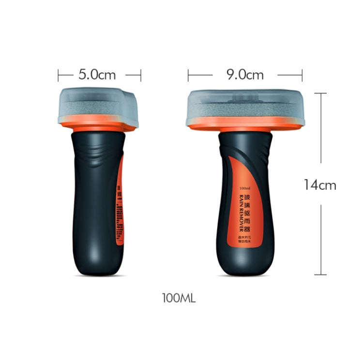 2 PCS Glass Rain Repellent Cleaner Wiper Car Windshield Rain Repellent Cleaner Car Supplies, Spec...