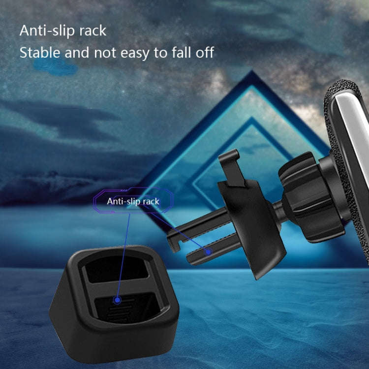 5 PCS Car Phone Holder Base Universal Car Air Outlet Clip Bracket Base, Colour: Golden Reflection