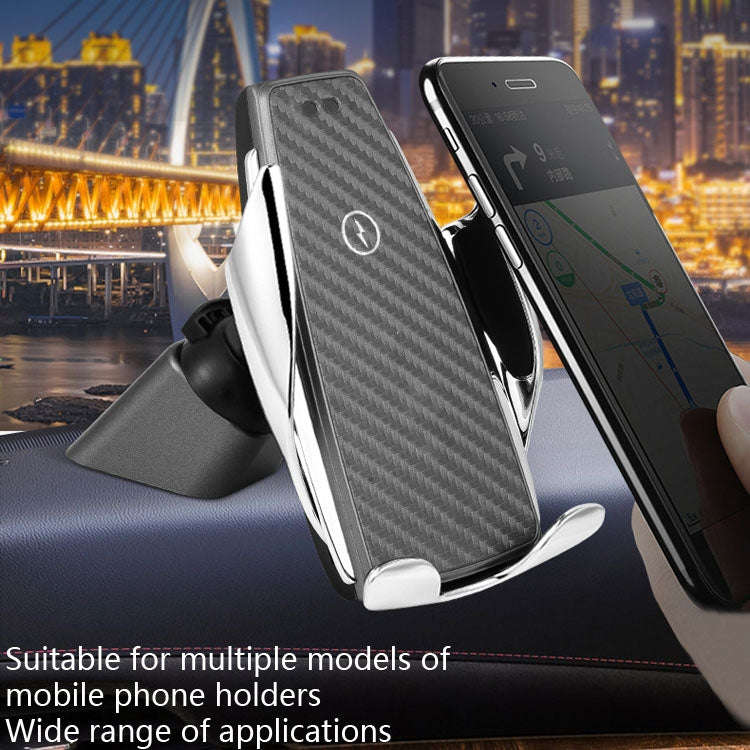 5 PCS Car Phone Holder Base Universal Car Air Outlet Clip Bracket Base, Colour: Golden Reflection