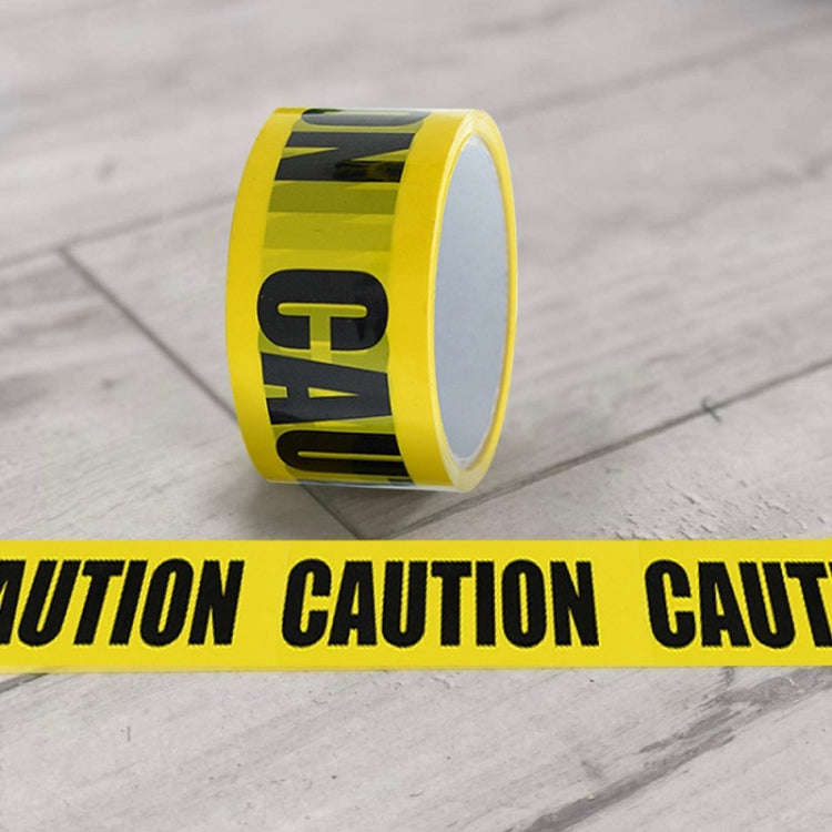 Floor Warning Social Distance Tape Waterproof & Wear-Resistant Marking Warning Tape(Caution)