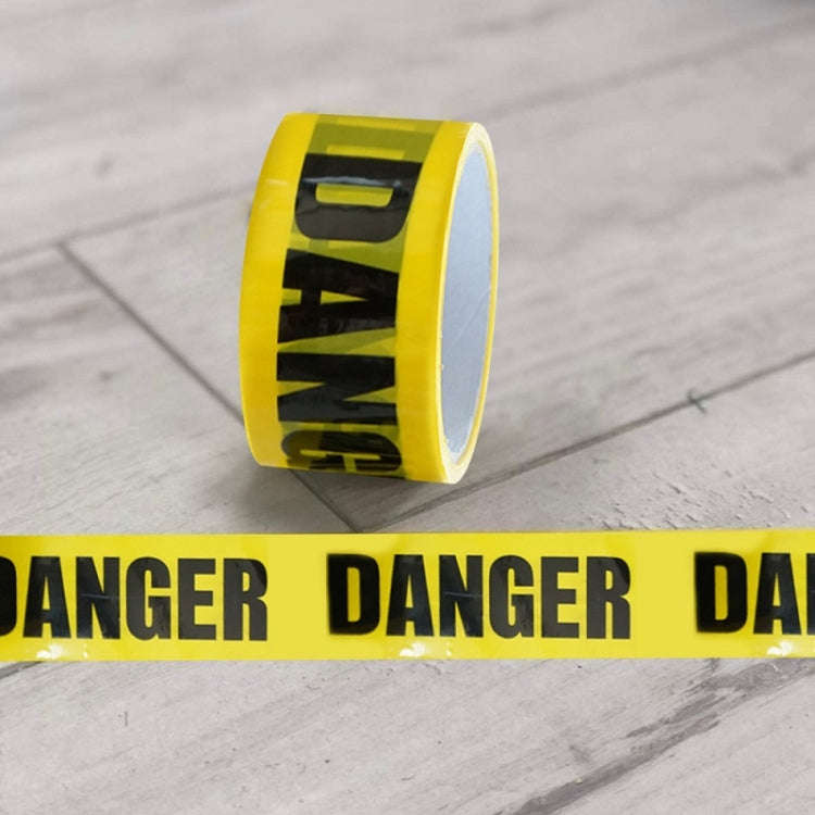 Floor Warning Social Distance Tape Waterproof & Wear-Resistant Marking Warning Tape(Danger)