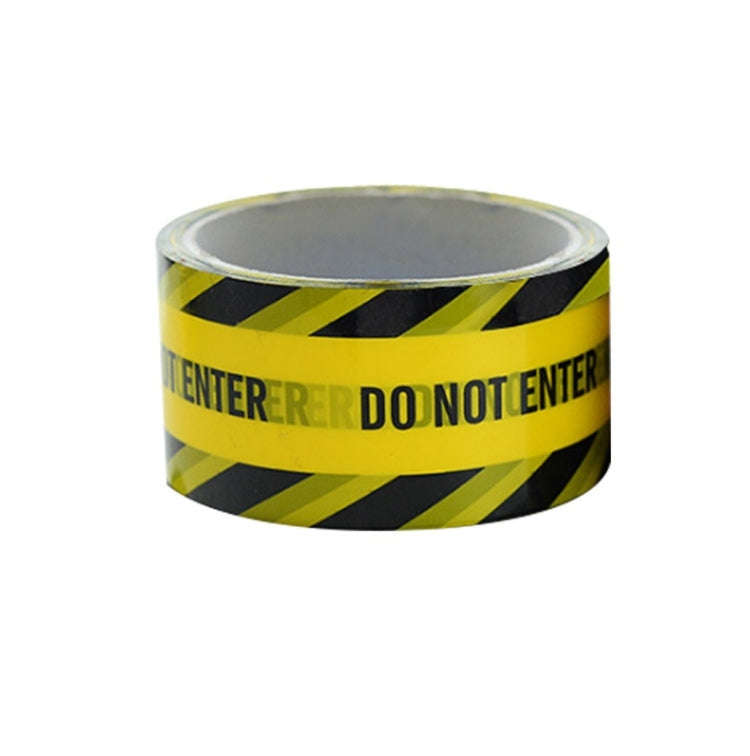 Floor Warning Social Distance Tape Waterproof & Wear-Resistant Marking Warning Tape(Caution)