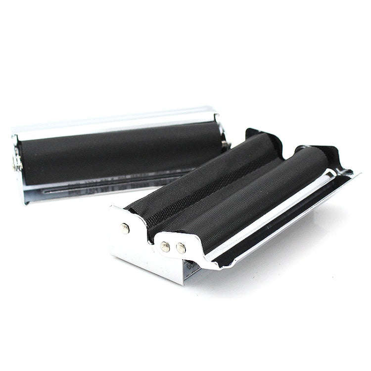 2 PCS Automatic Metal Cigarette Maker With Lid, Specification: 7.3x2.6x2cm