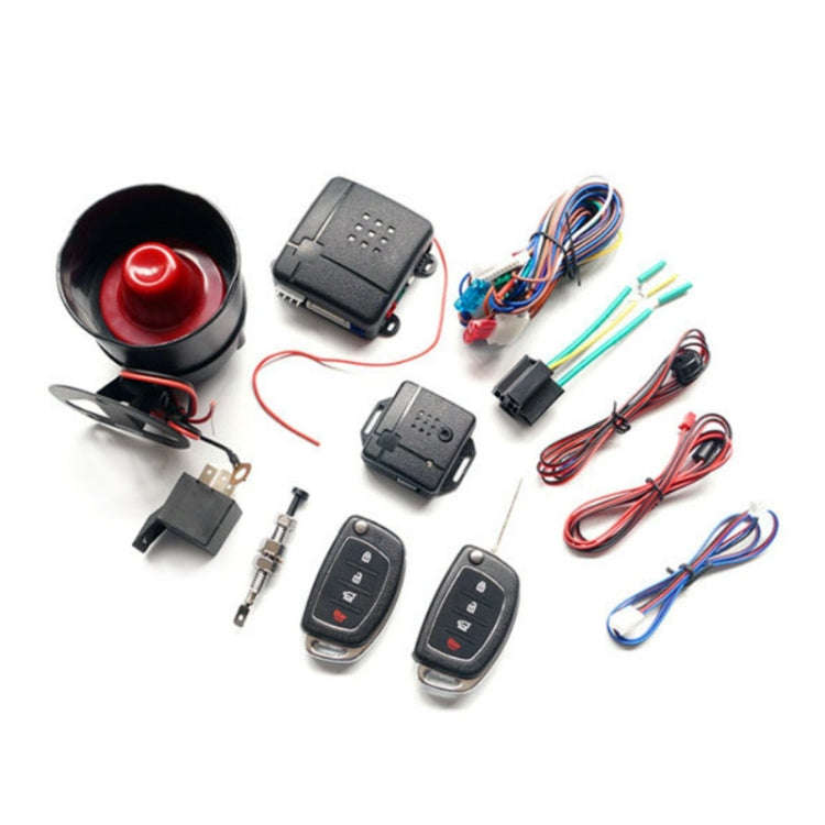 2 Set Car Alarm One-Way Alarm Mobile Phone APP Bluetooth Control Vehicle