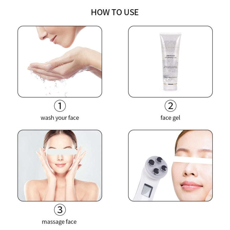 Radio Mesotherapy Electroporation Face Beauty Pen Radio Frequency LED Photon Face Skin Rejuvenati...
