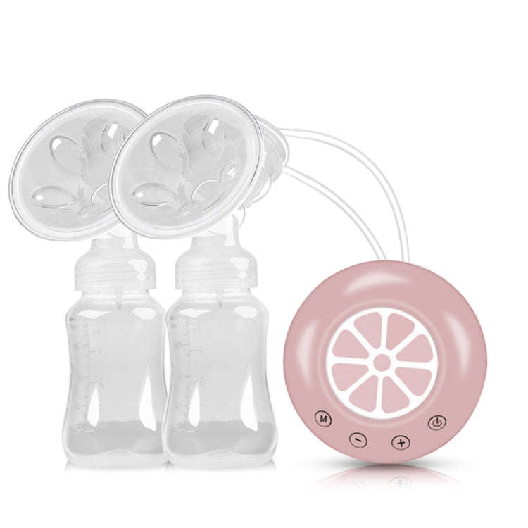 Large Suction Smart Electric Bilateral Breast Pump 12-Speed Silent Breast Pump(Pink)
