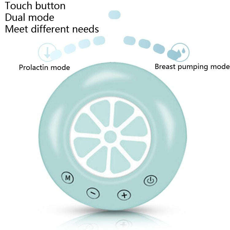 Large Suction Smart Electric Bilateral Breast Pump 12-Speed Silent Breast Pump(White)